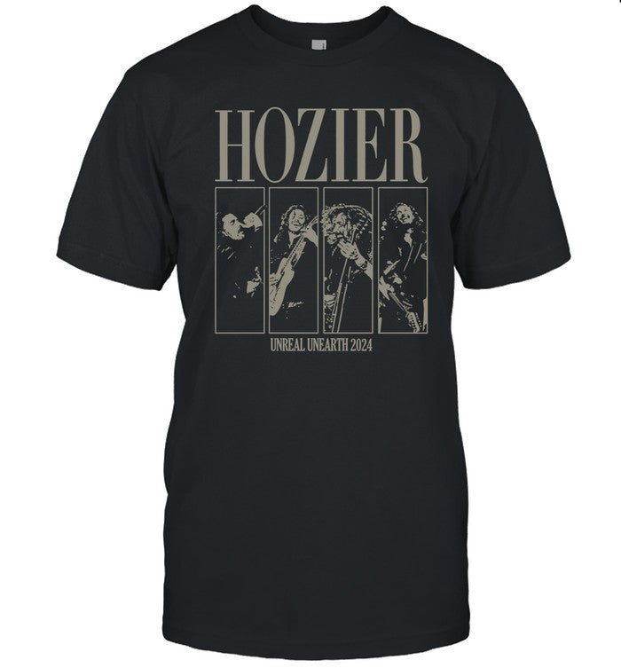 Hozier Unreal Unearth 2024 Photo Tour T Shirt