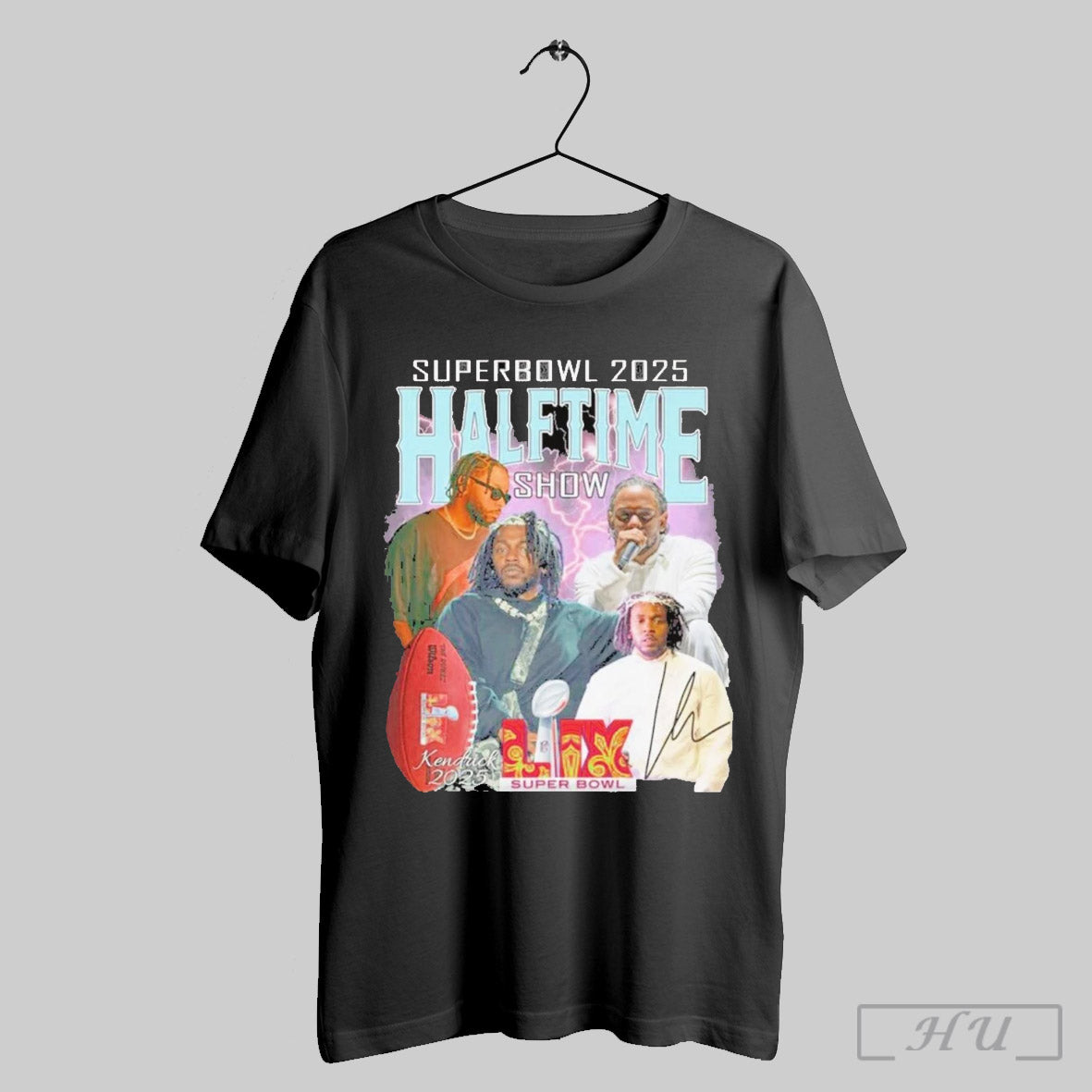 Super Bowl Lix 2025 Half Time Show Kendrick Lamar Signature Shirt Sweatshirt