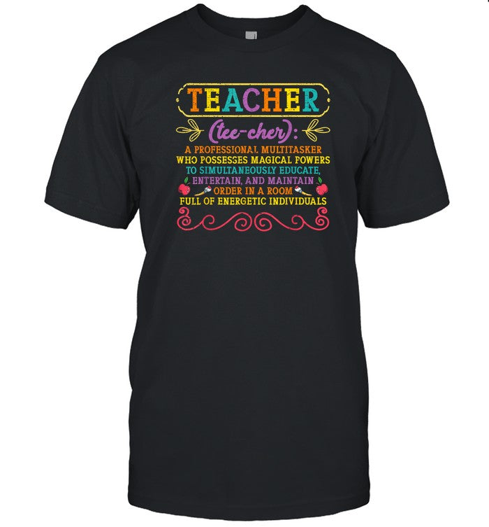 T-Shirt Funny Teaching School Teacher