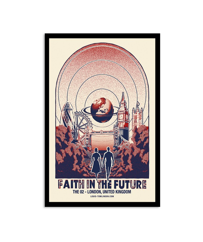 Louis Tomlinson The 02 London, UK Tour 2023 Poster