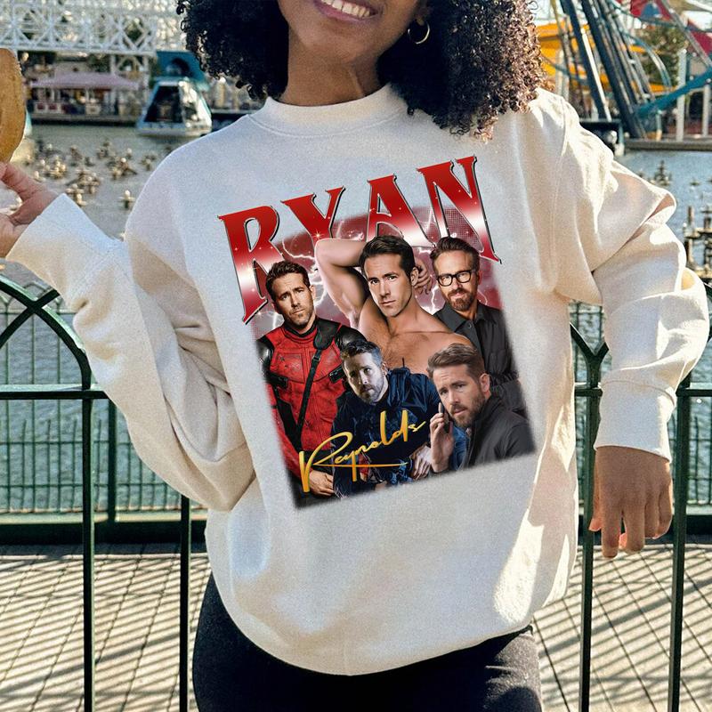 Ryan T Shirt, Reynolds shirt, Gift For Woman and Man Unisex T-Shirt Sweatshirt Hoodie