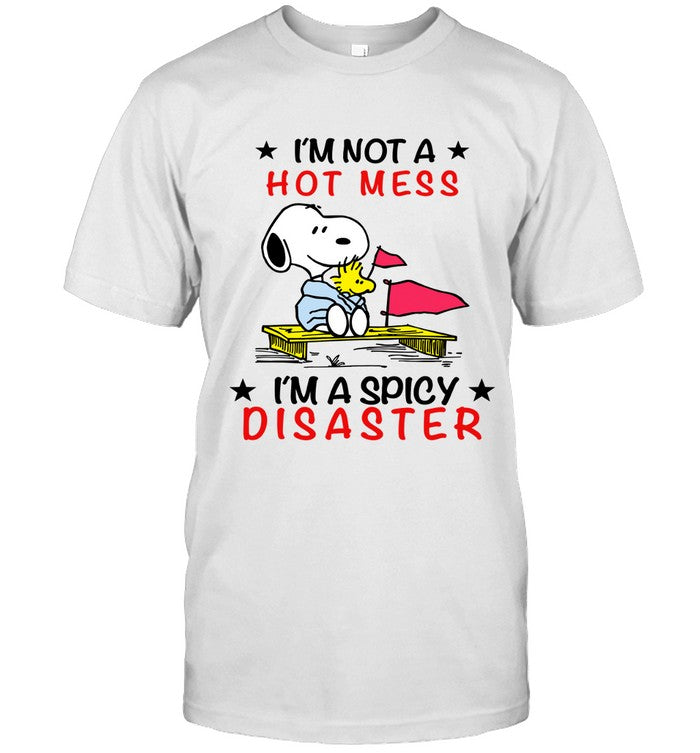 I'M NOT A HOT MESS I'M A SPICY DISASTER