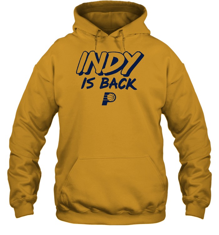 Indy Is Back Shirt, Hoodie, Sweater, Long Sleeve And Tank Top-Unisex T-Shirt