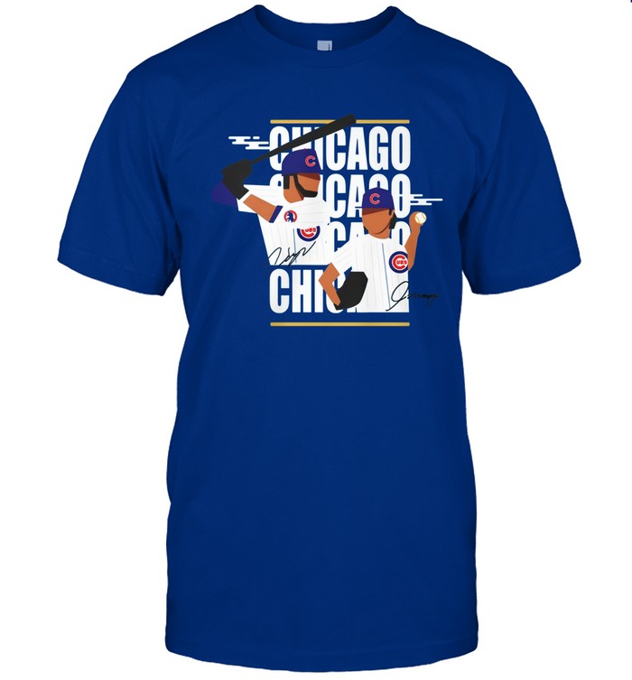 Seiya Suzuki And Shota Imanaga Signatures Chicago Cubs T-Shirt