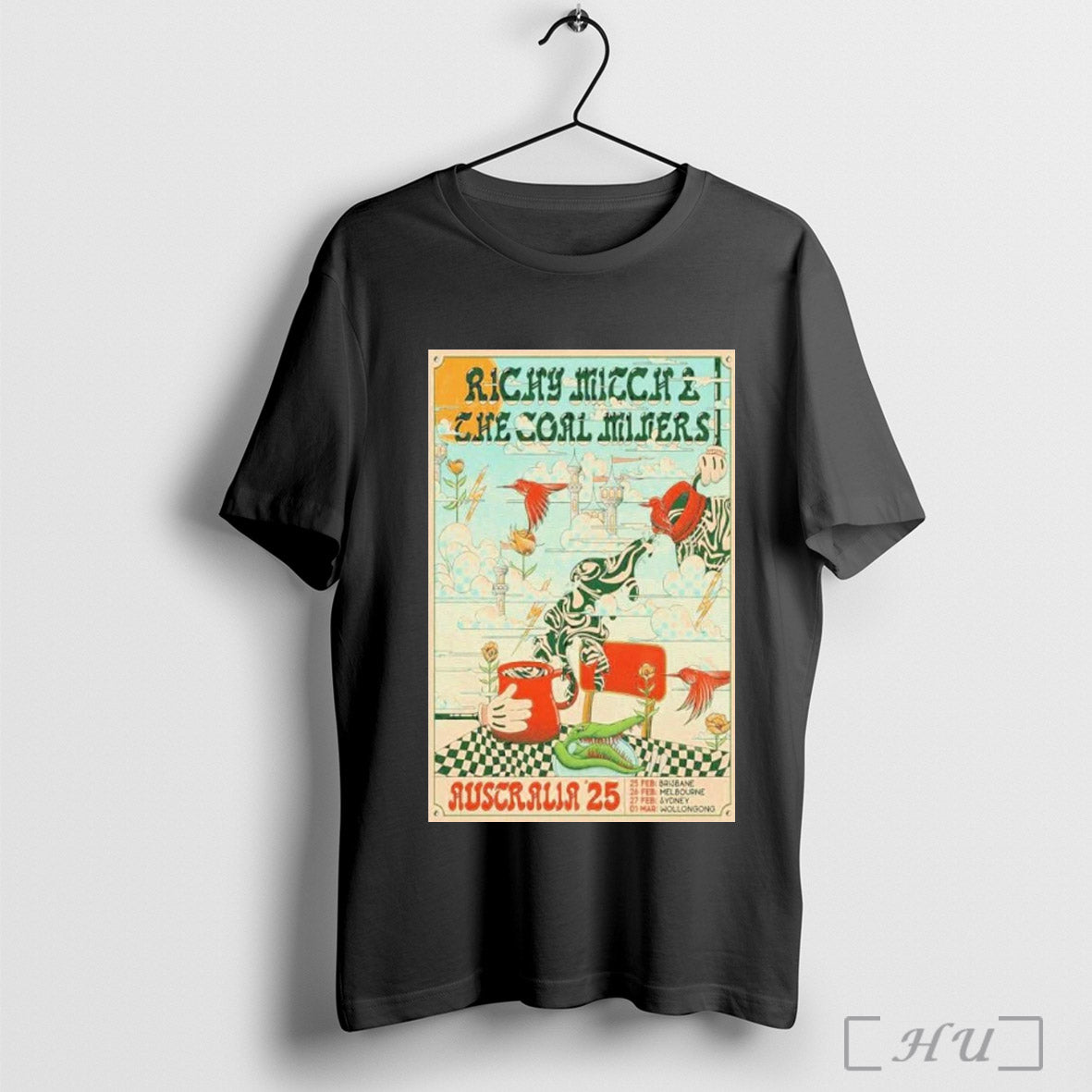 Richy Mitch The Coal Miners Tour Australia 2025 Poster T Shirt Sweatshirt