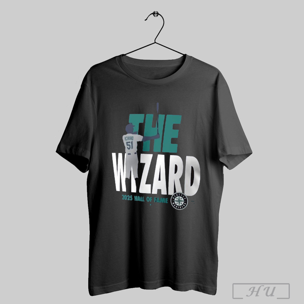 Seattle Mariners Ichiro Suzuki 2025 The Wizard National Baseball Hall Of Fame Legend T Shirt Sweatshirt Hoodies Poster