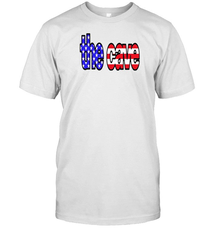 Shirt Dontoverthinkshit Store The Cave Usa Flag