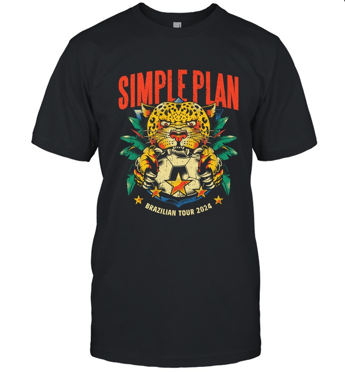 Simple Plan Brazil Tour 2024 Shirt_1
