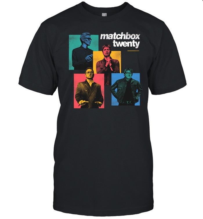 Matchbox Twenty Photo Mod Black Event Shirt 2024