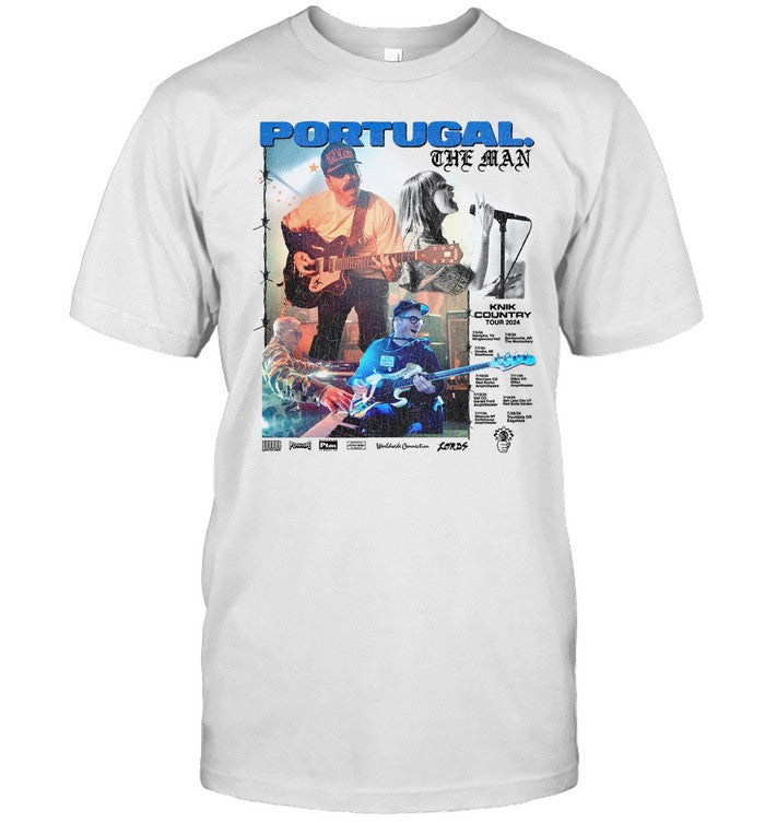 Portugal The Man Knik Country Tour 2024 Limited Shirt