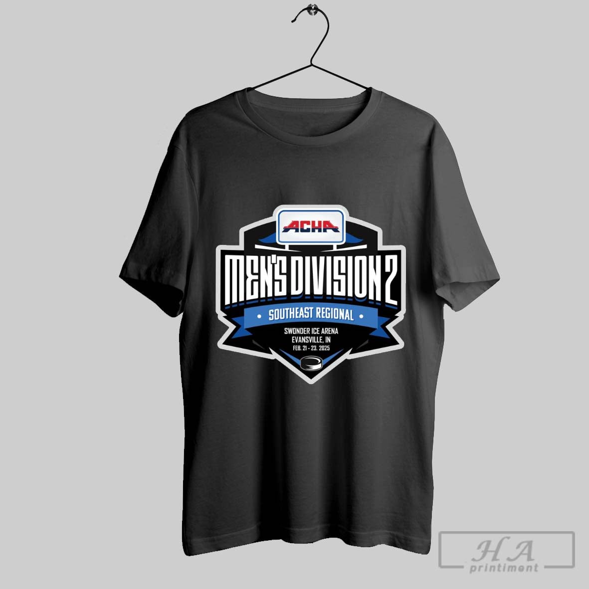 Southeast Regional 2025 Acha Hockey Mens Division 2 National Championship T Shirt