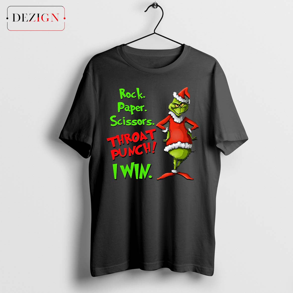 Rock Paper Scissors Sweatshirt, Grinchmas Sweater, Christmas Monster T-Shirt, Christmas Ugly Sweater, Xmas Retro Movie Shirt