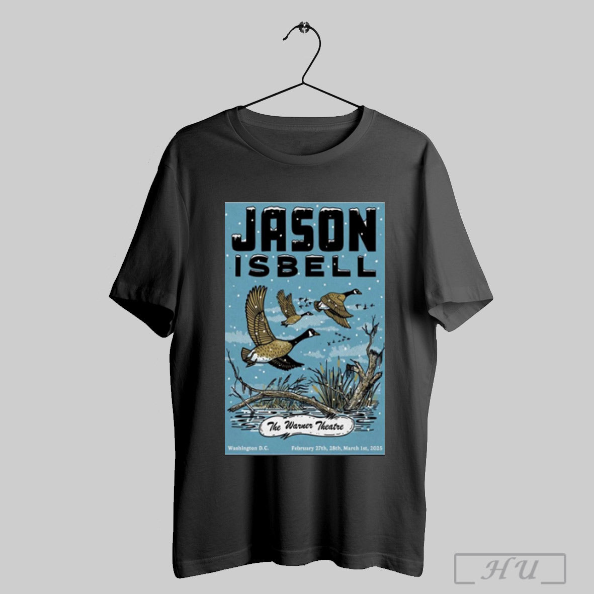 Poster Jason Isbell Warner Theatre Washington Dc Feb 27 28 And Mar 1 2025 T Shirt Sweatshirt
