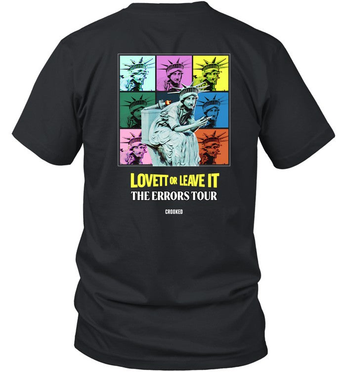 Shirt Crooked Lovett Or Leave It Errors Tour