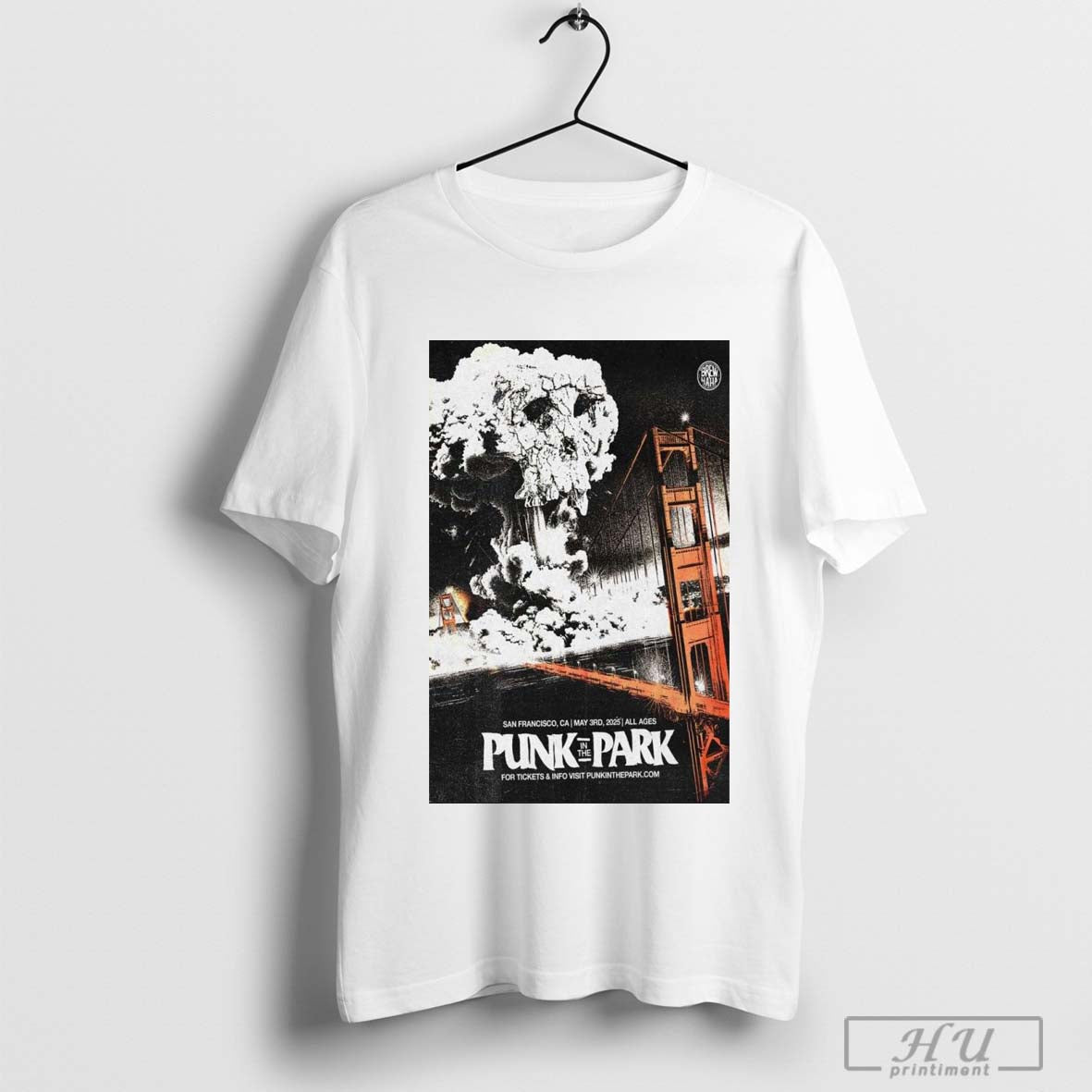 Punk In The Park At Cow Palace On May 3 2025 Show Poster T Shirt