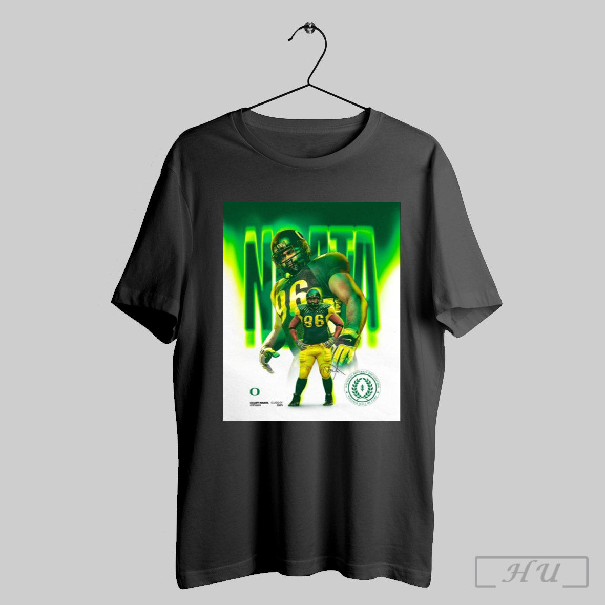 Poster Oregon Ducks Football Haloti Ngata College Football Hall Of Fame Class Of 2025 Signature T Shirt