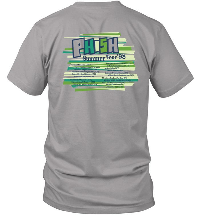 Phish Summer Tour 1998 Shirt Limited