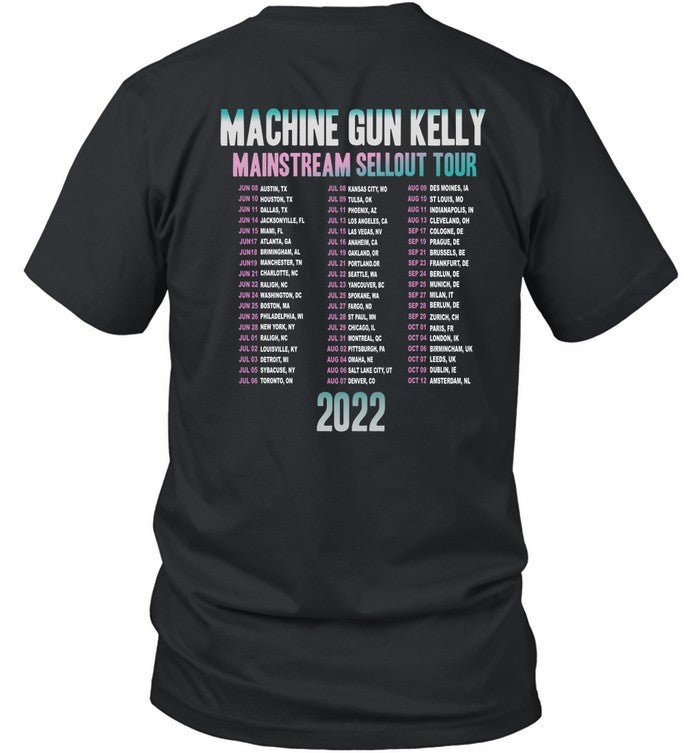 Machine Gun Kelly Glitch Photo Tour 2022 Tee