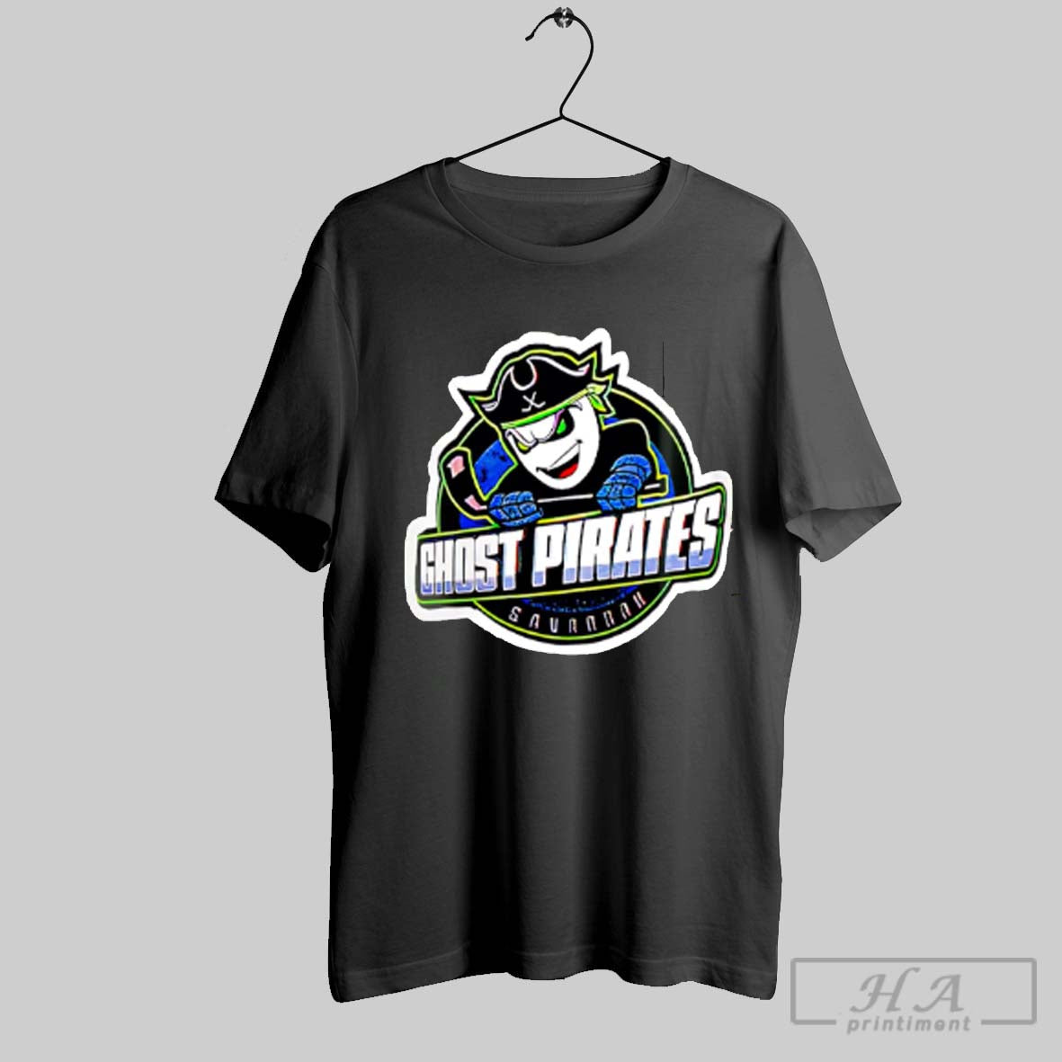 Savannah Ghost Pirates 2025 Retro Night Hockey Shirt