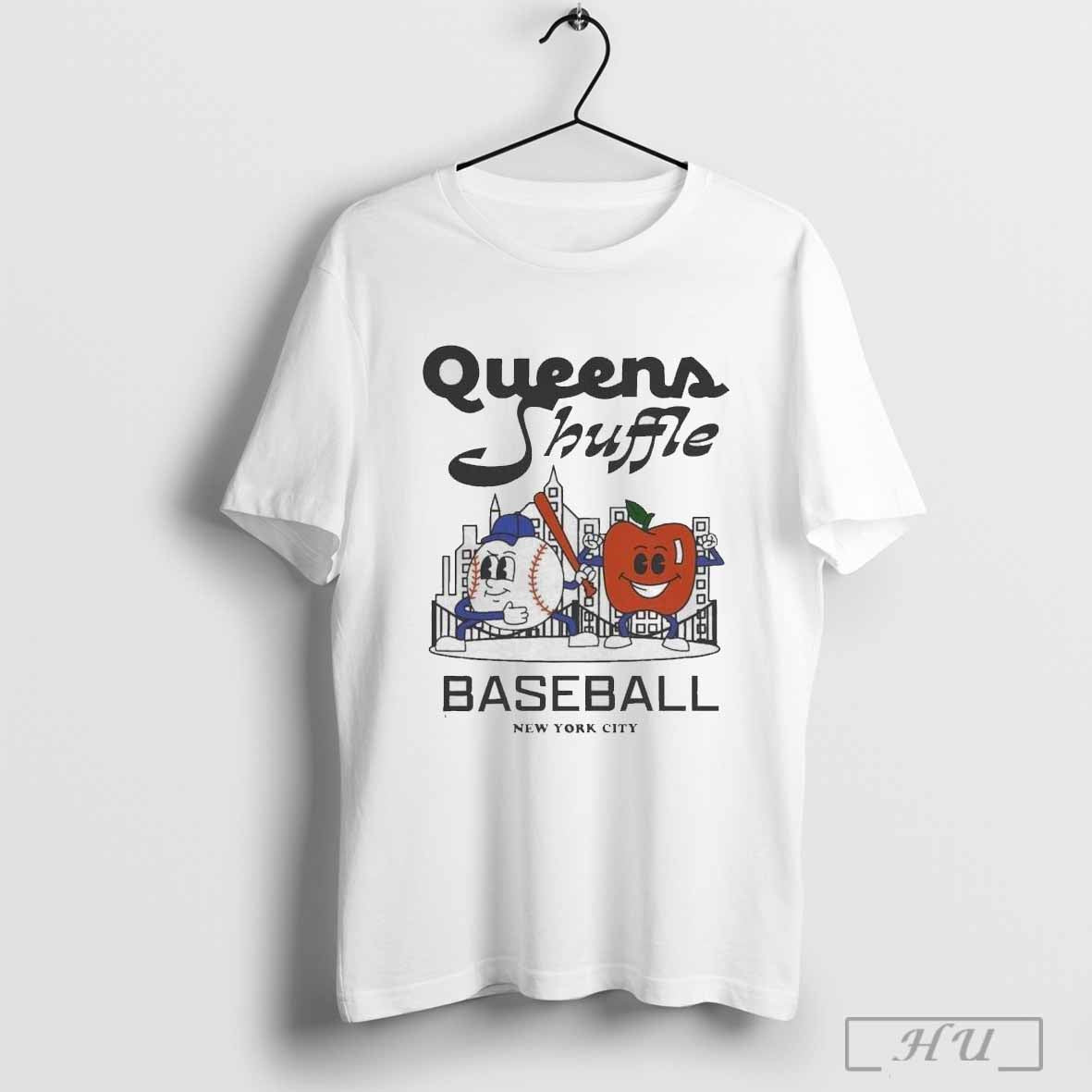 Queens Shuffle Baseball New York City Nyc 2025 T Shirt