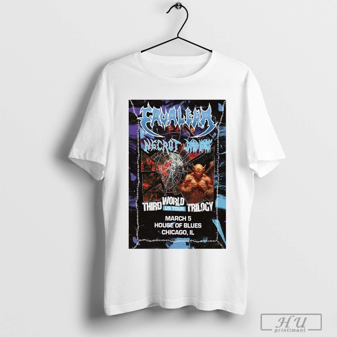 Poster Igor And Max Cavalera March 5 2025 House Of Blues In Chicago Il