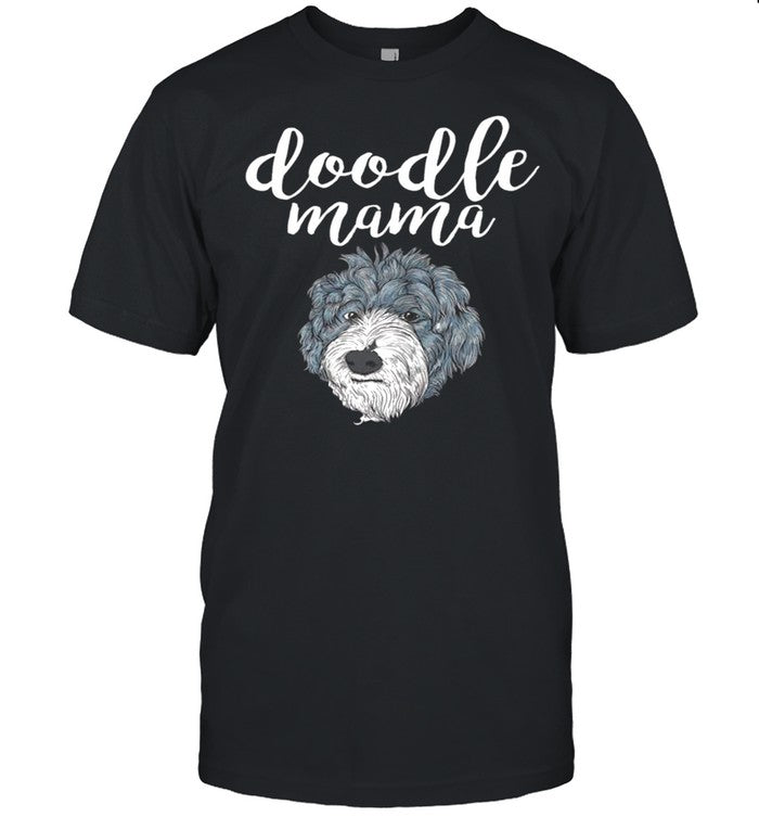 Doodle Mama Cute Goldendoodle Dog Mom shirt_1