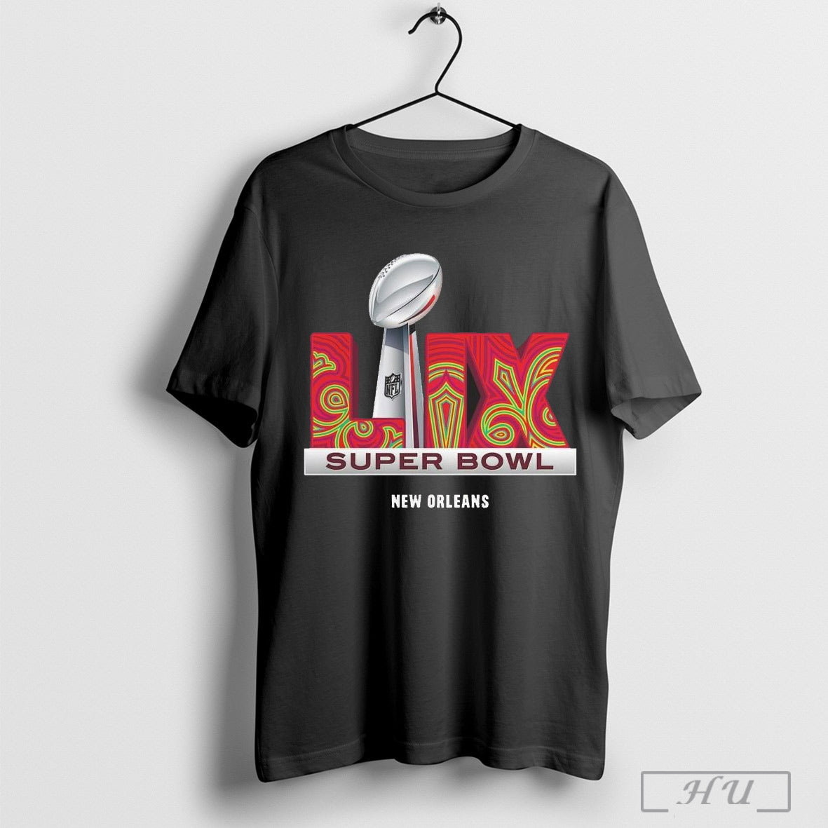 Super Bowl Lix Trophy Dimension 2025 T Shirt