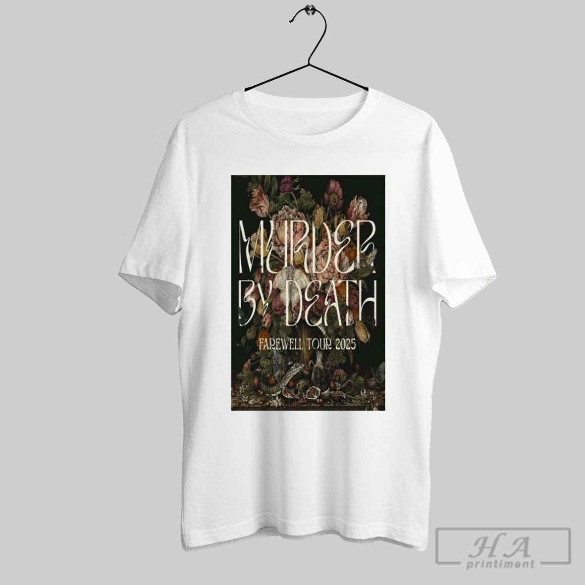 Poster Murder By Death With Bj Barham Farewell Tour 2025 T Shirt