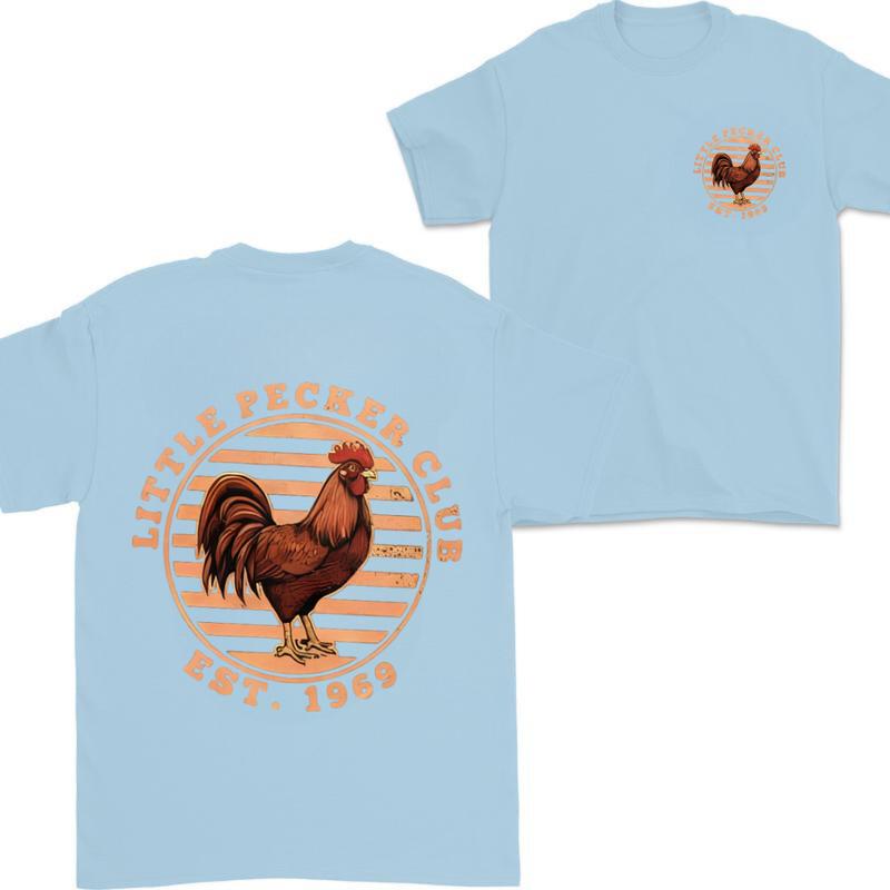 LITTLE PECKER CLUB EST.1969 T-SHIRT, VINTAGE Tee - 2 side, Gift for Men , Gift For Women