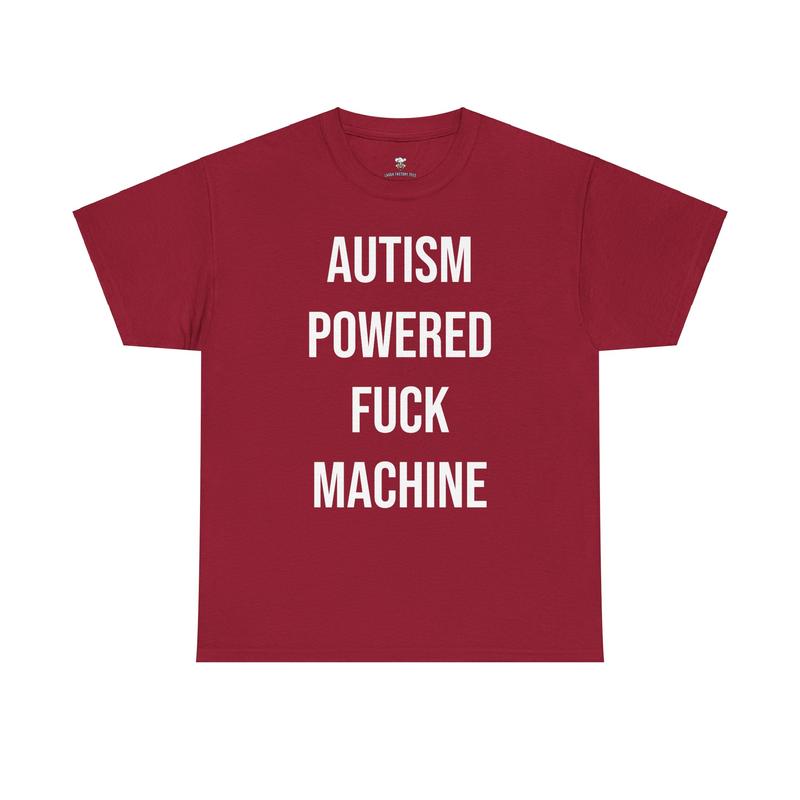 Autism Powered Tee - Funny Cotton Streetwear Tshirt