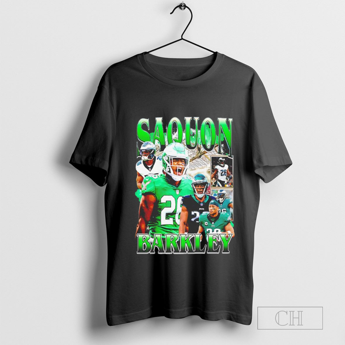 Saquon Barkley 26 Philadelphia Eagles Poster Graphic Shirt