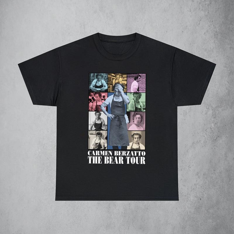 Carmy The Bear Tour T-Shirt Sweatshirt Hoodie Unisex Cotton Fabric Menswear Short