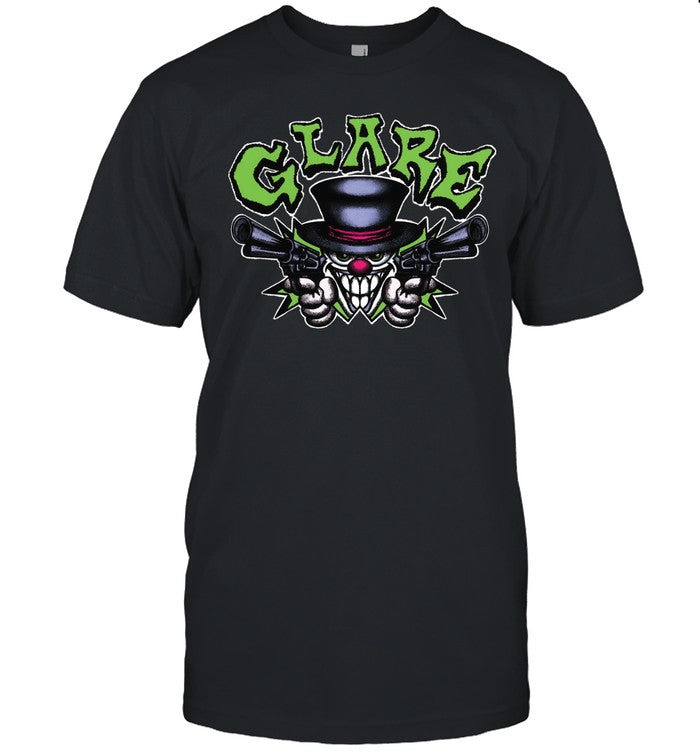 Glare Clown Black Unisex T-Shirt