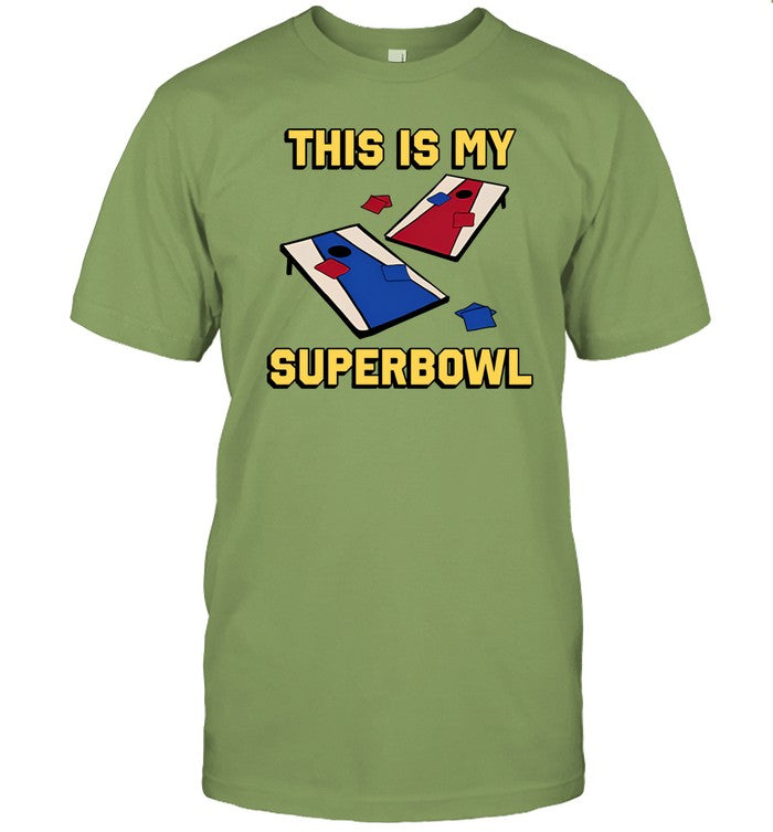 Corn Hole This Is My Superbowl Funny Shirt