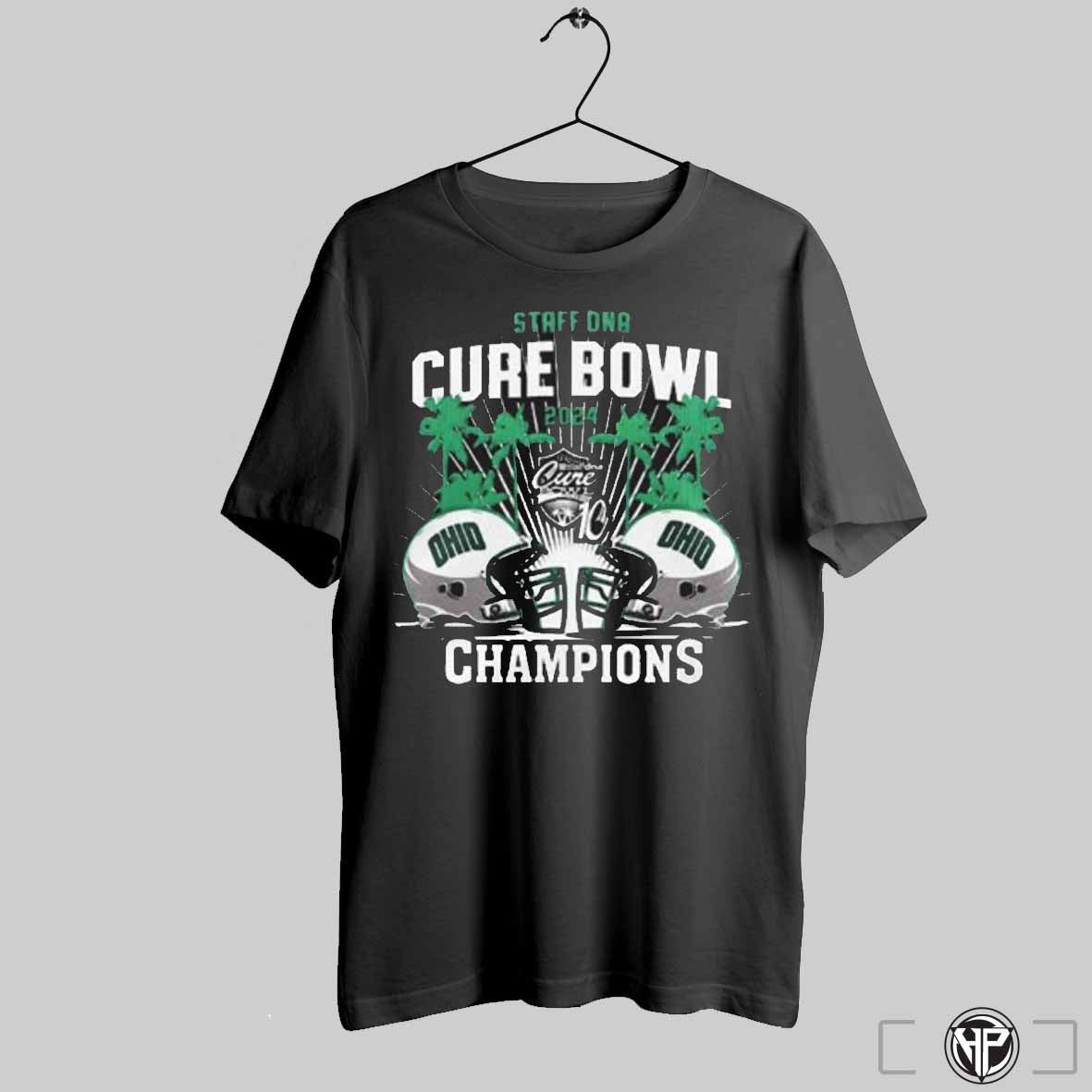 Staffdna Cure Bowl Champions Ohio Bobcats Shirt Trending Sweatshirt