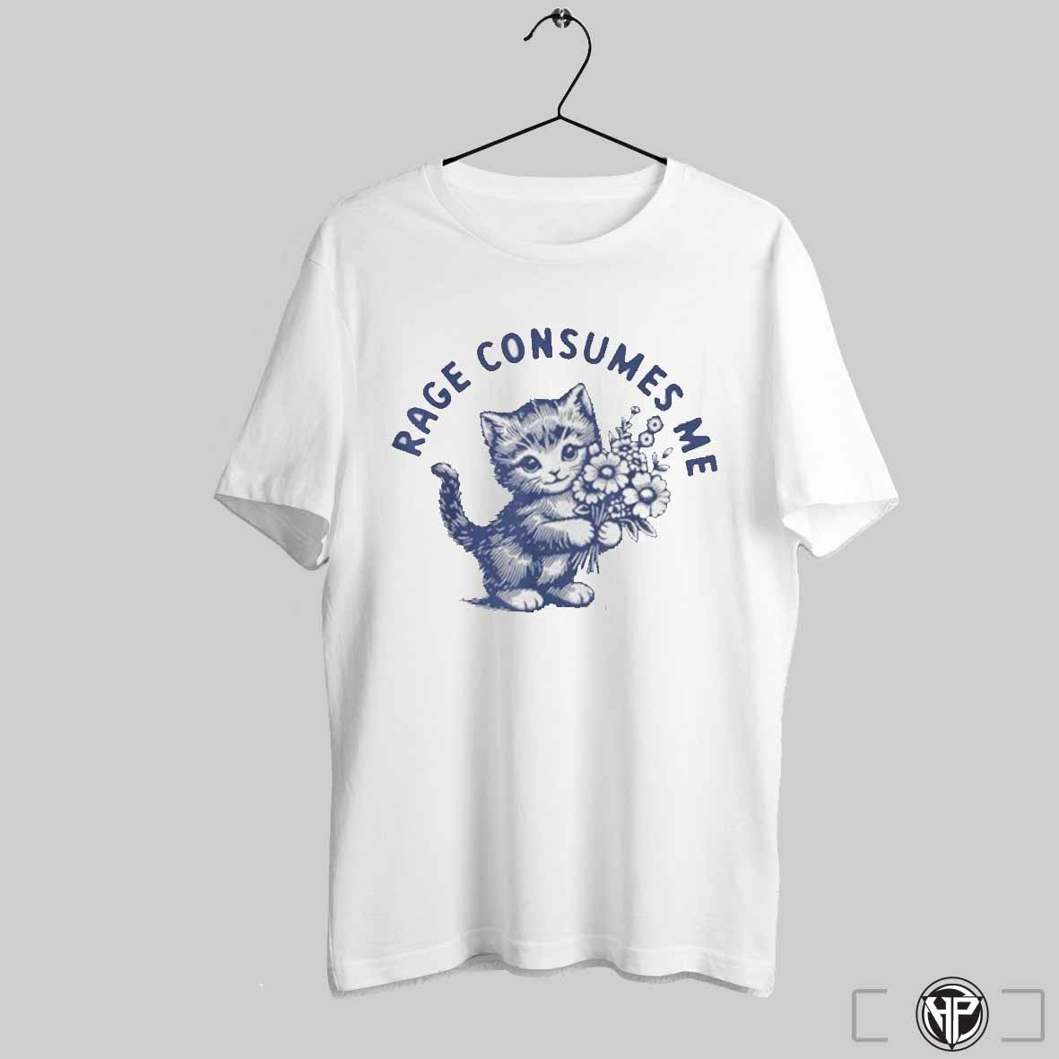 Rage Consumes Me Cat Shirt Trendy Sweatshirt