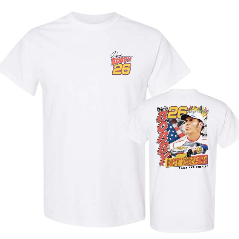 Vintage Shirt Talladega Nights T-shirt Plain Simple Ricky Bobby 26 Tees