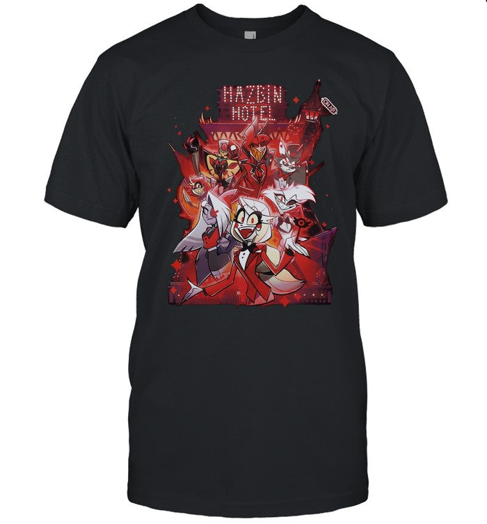 T-Shirt Hazbin Hotel Characters Limited