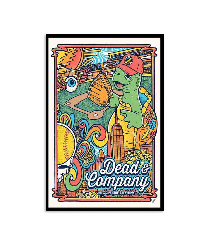 Poster Dead & Company Citi Field, New York City Tour June 21 & 22 2023