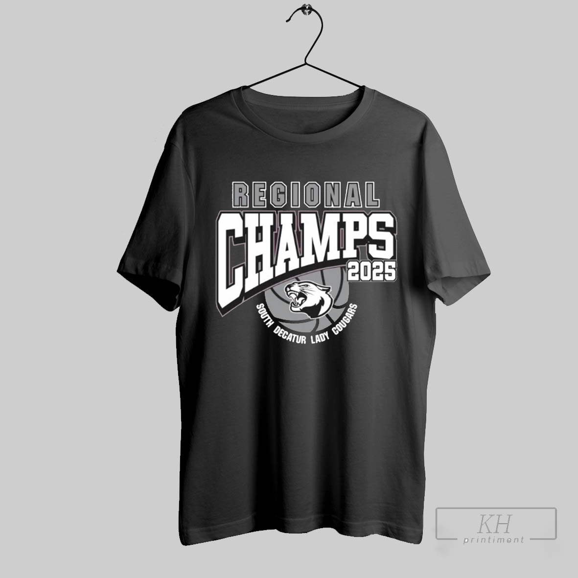South Decatur Lady Cougars 2025 Regional Champs T Shirt T Shirt