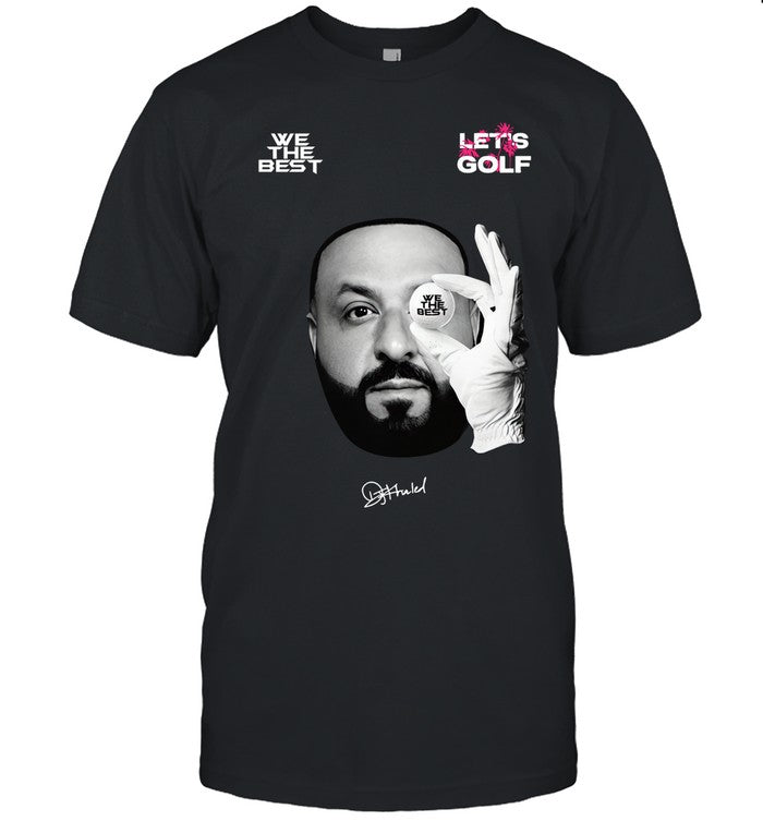 LET'S GOLF BLACK PHOTO T Shirt
