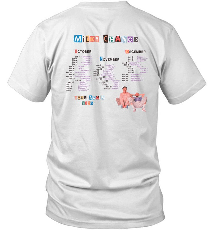Limited Milky Chance Tour Again Shirt