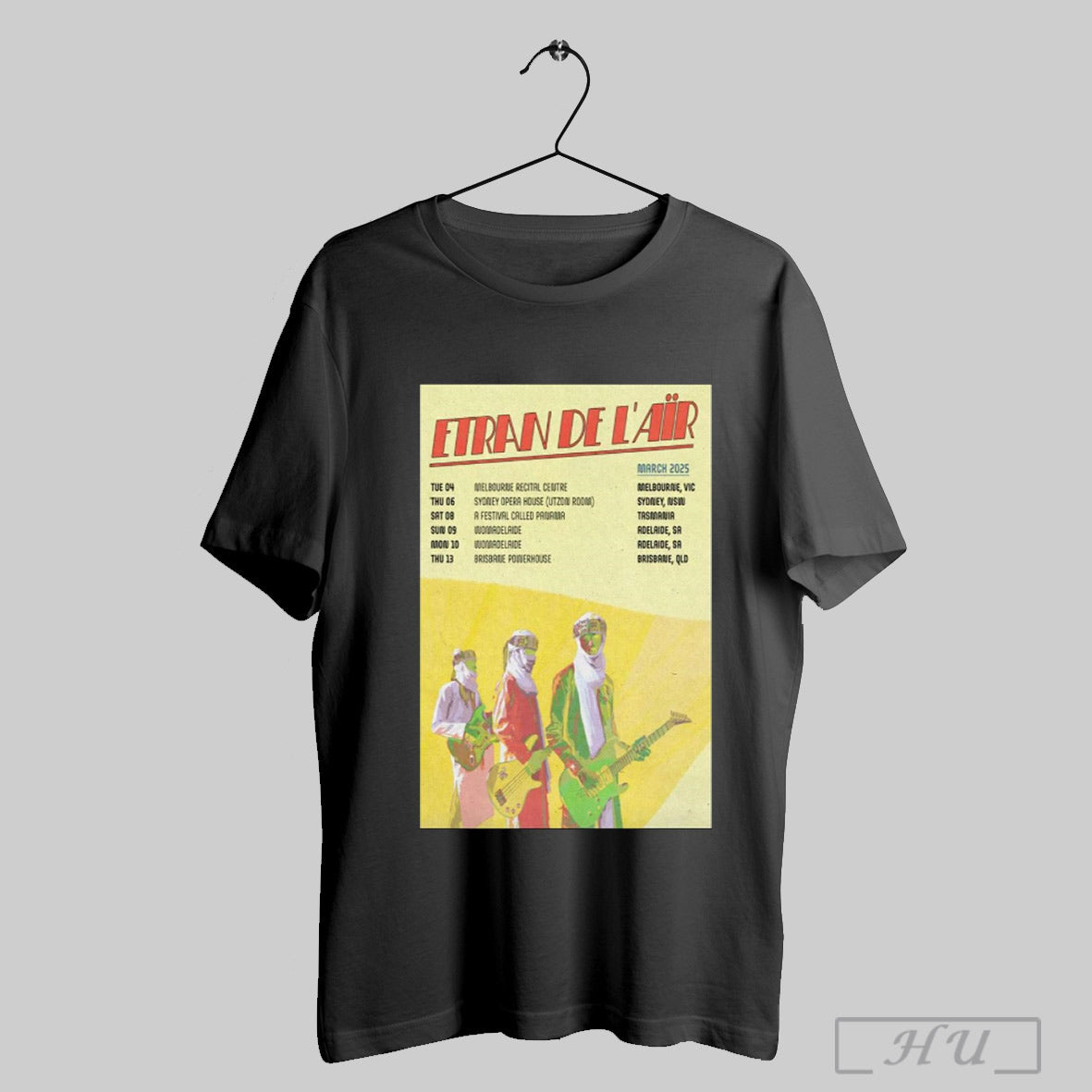 Poster Etran De Lair March 4 13 2025 Tour Melbourne Vic Sydney T Shirt Sweatshirt