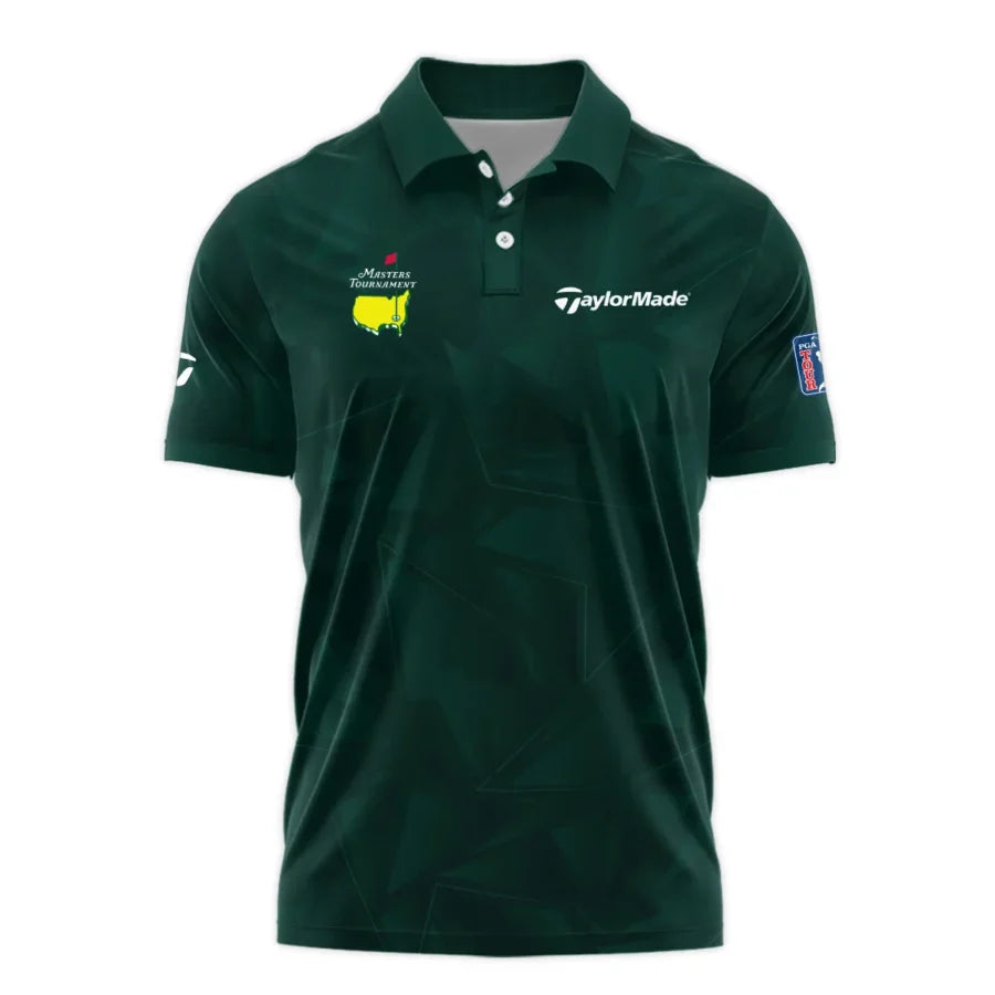 Dark Green Abstract Sport Masters Tournament Taylor Made Polo Shirt Style Classic Polo Shirt For Men