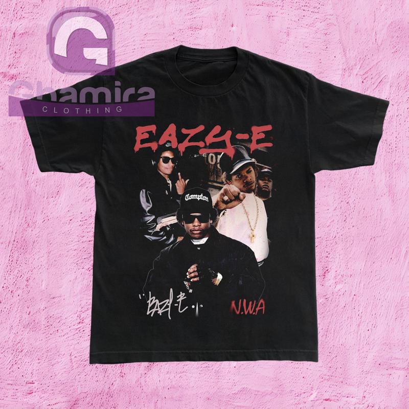 Eazy E NWA Tour Fan Shirt , Eazy - E T Shirt, NEW RAP TEE 2024 Menswear Top Underwear Streetwear