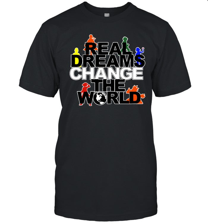 Real Dreams Change The World Anime Tee