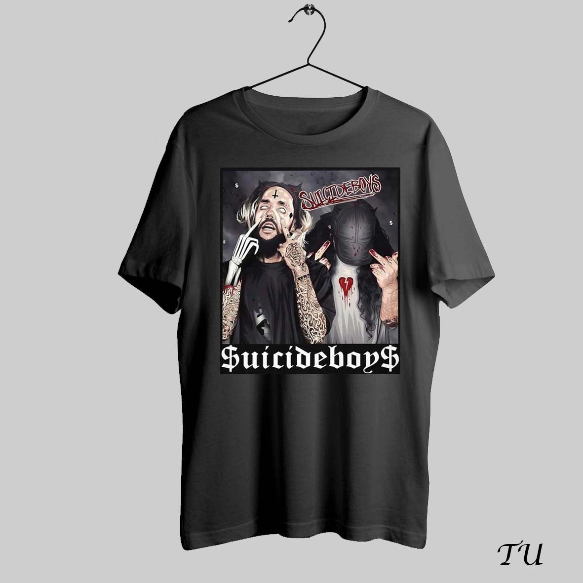 Suicide Rock Boys Rapper Men And Women Leisure Tour 2024 Shirt