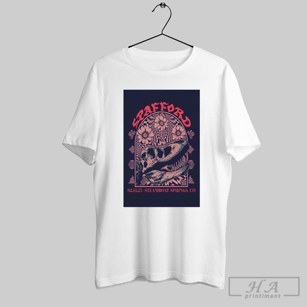 Poster Tour 2025 Spafford Steamboat Springs Co 02 13 25 T Shirt