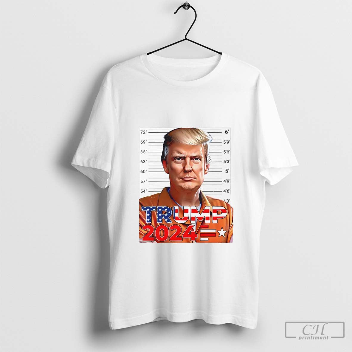 President Donald Trump Mug Shot Tshirt, Lock Him Up You’re Next Jail T-Shirt