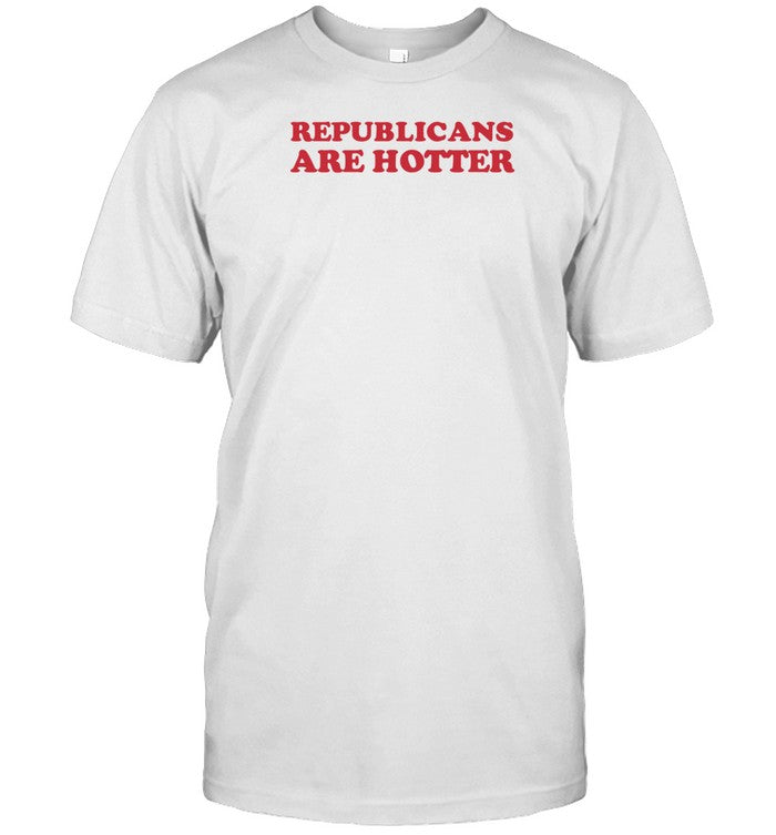 Morgonn Mcmichael Wearing Republicans Are Hotter T-Shirt